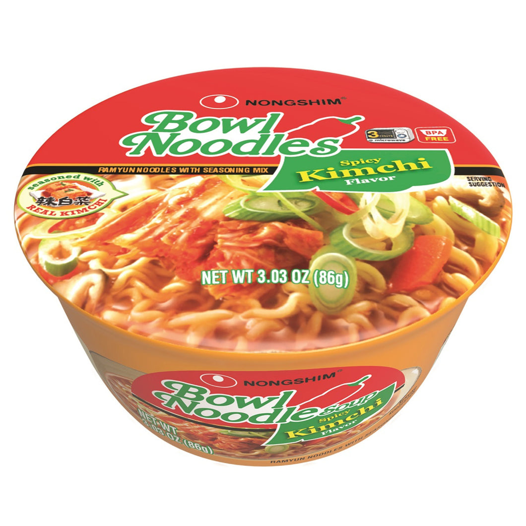 Ramen Nongshim Bowl de Kimchi Picante