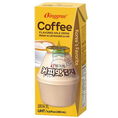 Bebida Coreana Leche sabor Cafe