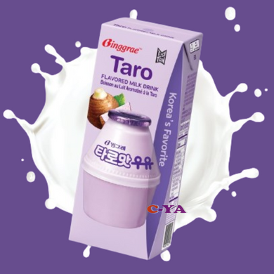 Bebida Coreana Leche sabor Taro