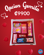 CAJA SAN VALENTIN (Opcion Gomitas skittles)