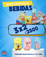 PROMOCION BOB ESPONJA 3x2