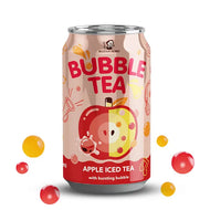 Té de manzana con burbujas explosivas