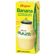 Bebida Coreana Leche sabor banana