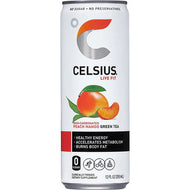 Bebida energetica Celsius sabor a Mango durazno + te verde
