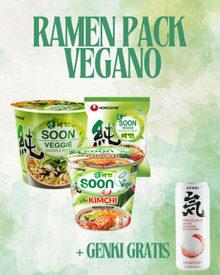 Ramen Pack Vegano + Genki Gratis