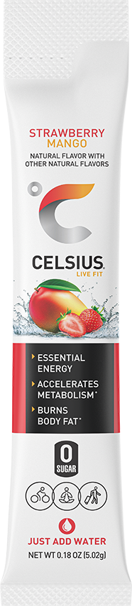 Celsius stick  Fresa-mango