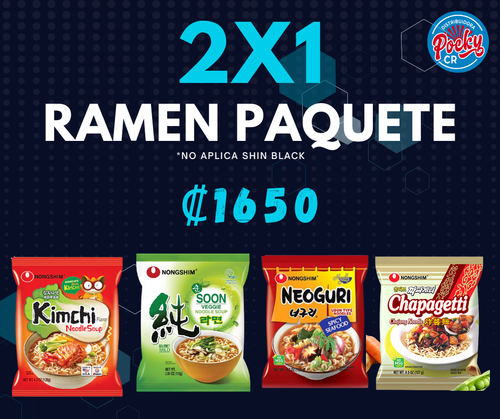RAMEN PAQUETE 2X1 - CYBER WEEK