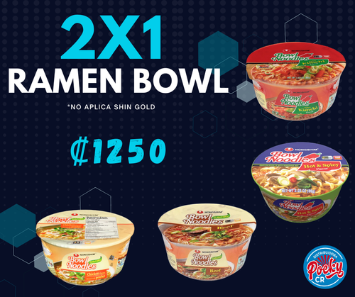 RAMEN BOWL 2x1 - CYBER  WEEK