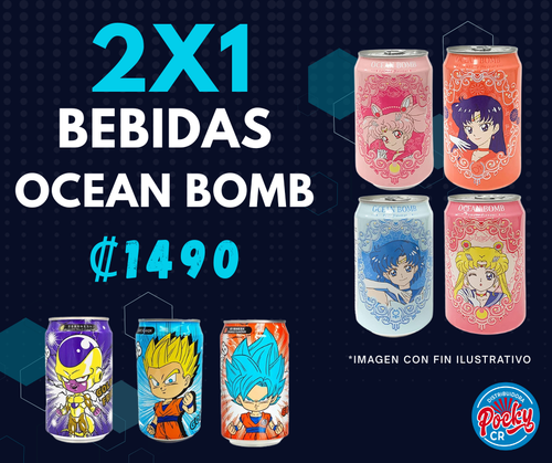 BEBIDA OCEAN BOMB 2X1 - CYBER WEEK