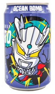 Bebida Sparkling Oceanbomb Ultraman sabor Yogurt