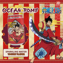 Cargar imagen en el visor de la galería, Bebida Sparkling One Piece Oceanbomb Yogurt (Luffy)
