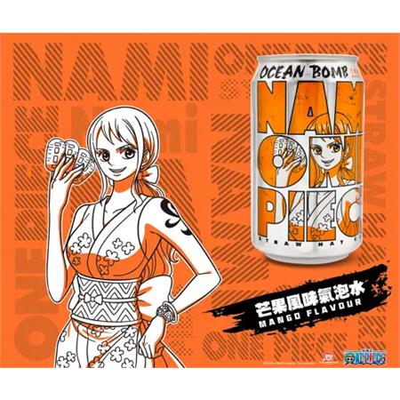 Bebida Sparkling One Piece Oceanbomb Mango (Nami)