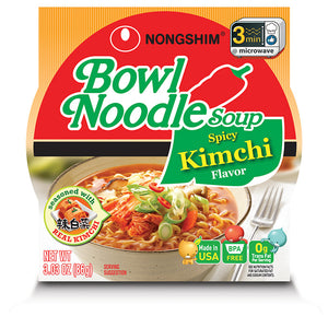Ramen Nongshim Bowl de Kimchi Picante