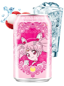 Bebida Sparkling Oceanbomb Sailor Moon Lychee